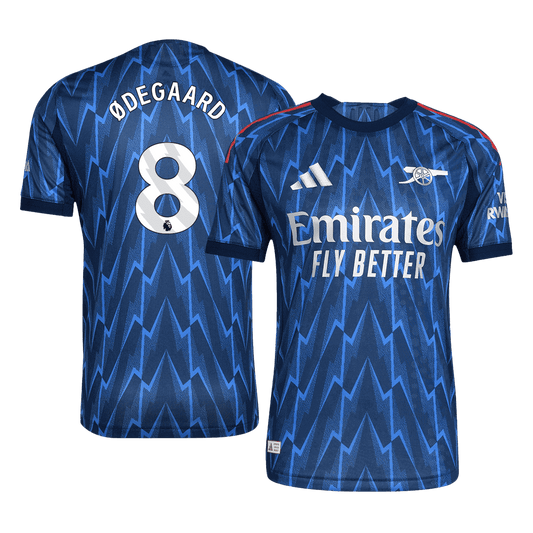 Arsenal Bortedrakt 2025/26 – ØDEGAARD #8 (Spillerversjon)
