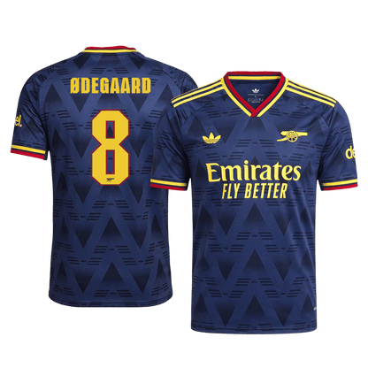 Arsenal Bortedrakt 2026/27 – ØDEGAARD #8 – UCL (Spillerversjon)