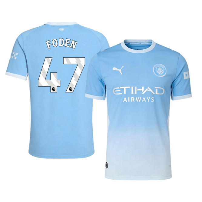 Manchester City Hjemmedrakt 2026/27 – FODEN #47 (Spillerversjon)