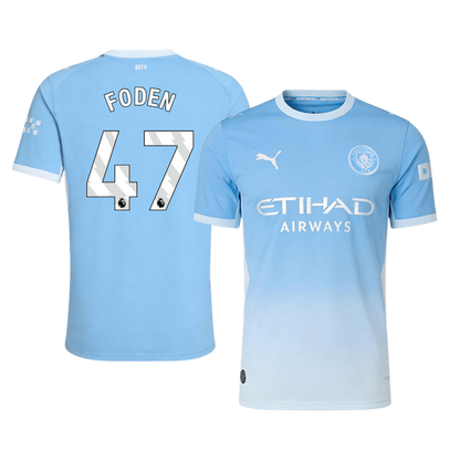 Manchester City Hjemmedrakt 2026/27 – FODEN #47 (Spillerversjon)