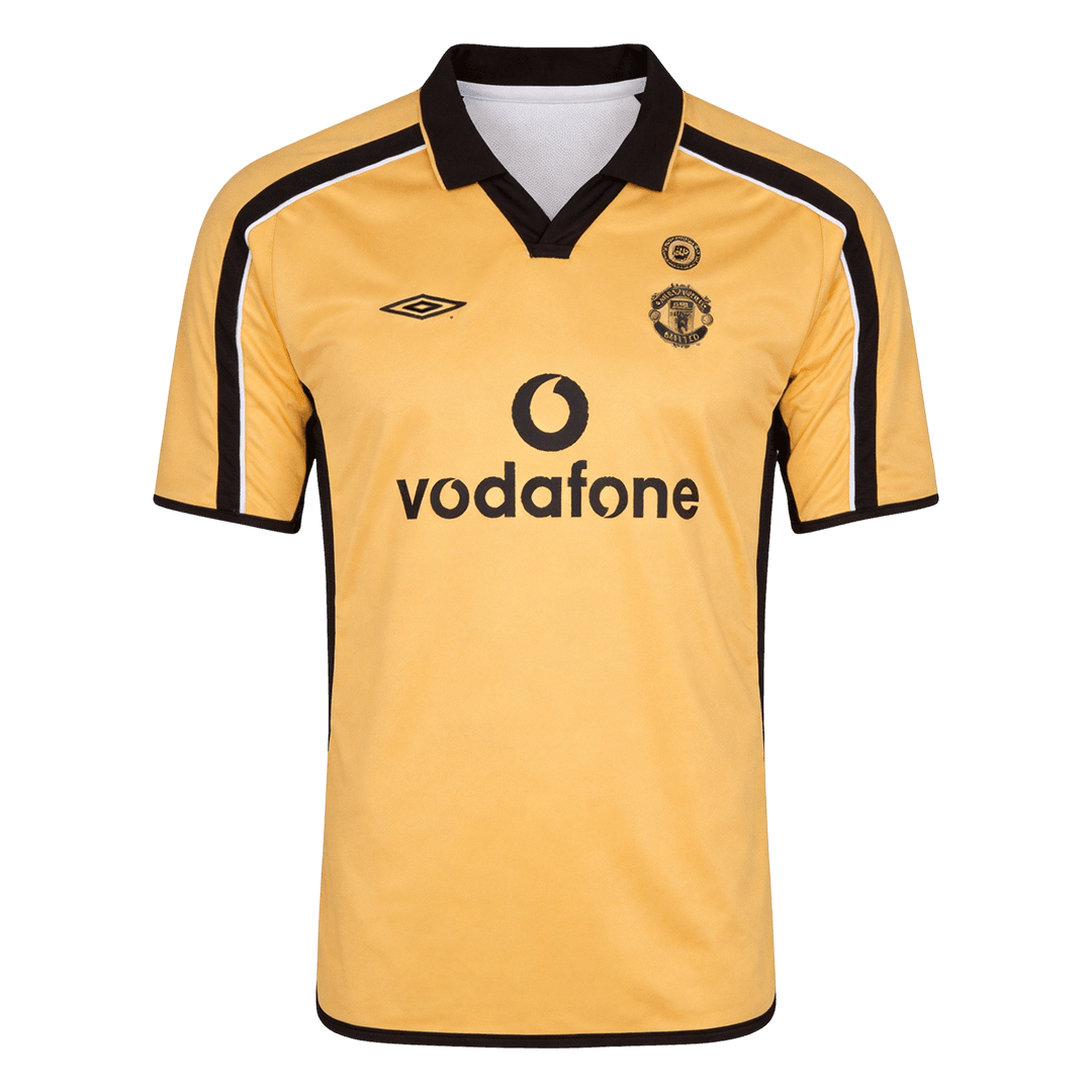 Manchester United Retro Bortedrakt 2001/02 – bilde 3