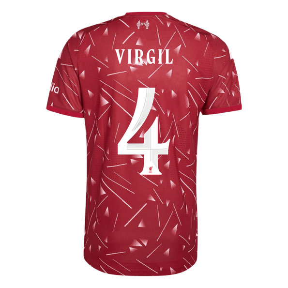 Liverpool Hjemmedrakt 2026/27 – VIRGIL #4 – UCL (Spillerversjon)