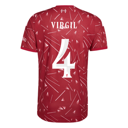 Liverpool Hjemmedrakt 2026/27 – VIRGIL #4 – UCL (Spillerversjon)