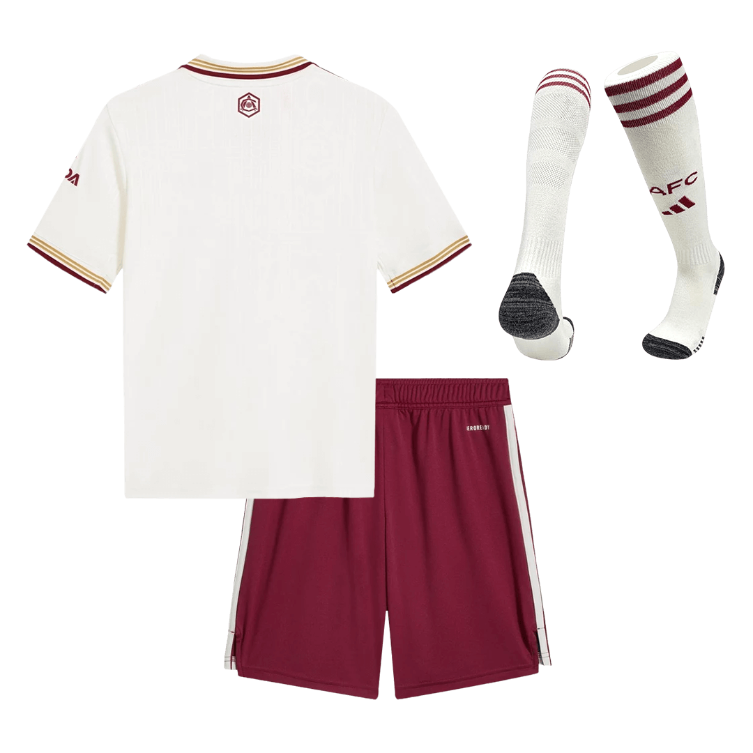 Arsenal Tredjedraktsett Barn 3-deler 2025/26 – bilde 13