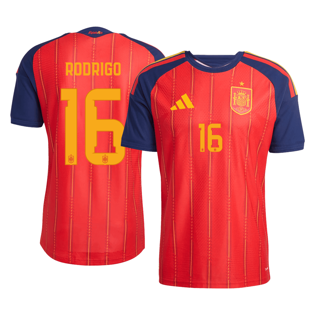 Spania Hjemmedrakt VM 2026 – RODRIGO #16 (Spillerversjon)