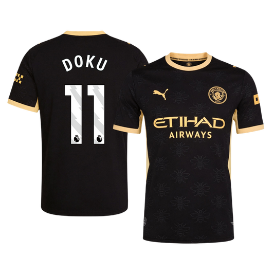 Manchester City Bortedrakt 2026/27 – DOKU #11 (Spillerversjon)