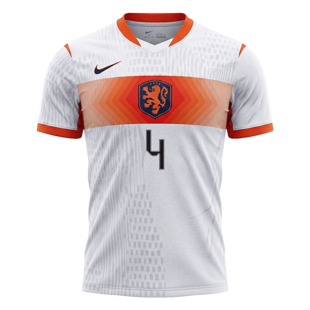 Nederland Bortedrakt VM 2026 – VIRGIL #4 (Spillerversjon) – bilde 7