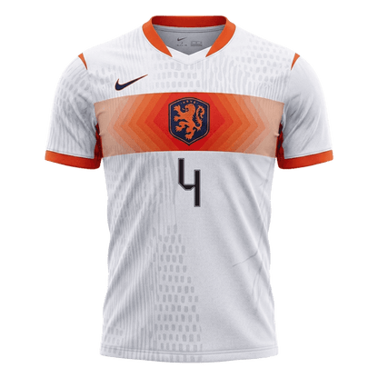 Nederland Bortedrakt VM 2026 – VIRGIL #4 (Spillerversjon) – bilde 7