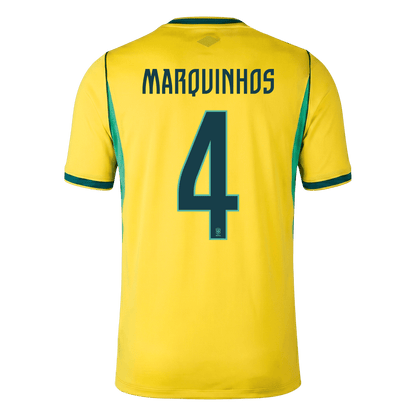 Brasil Hjemmedrakt VM 2026 – MARQUINHOS #4 – bilde 6