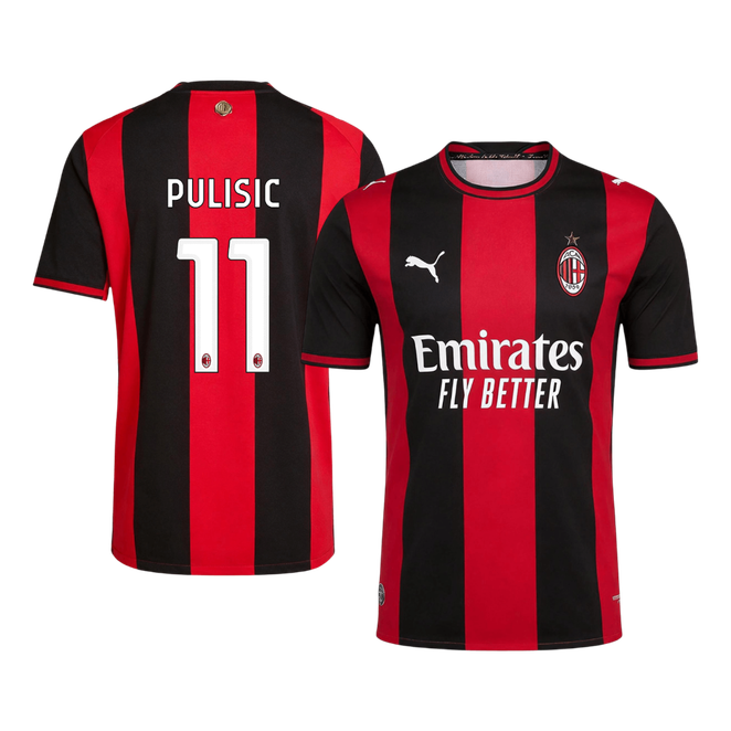 AC Milan Hjemmedrakt 2026/27 – PULISIC #11 (Spillerversjon)
