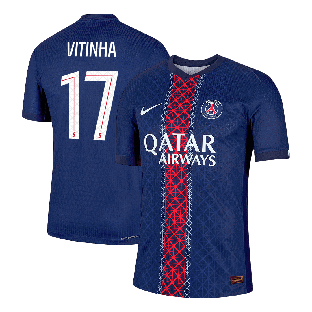 PSG Hjemmedrakt 2025/26 – VITINHA #17 (Spillerversjon)