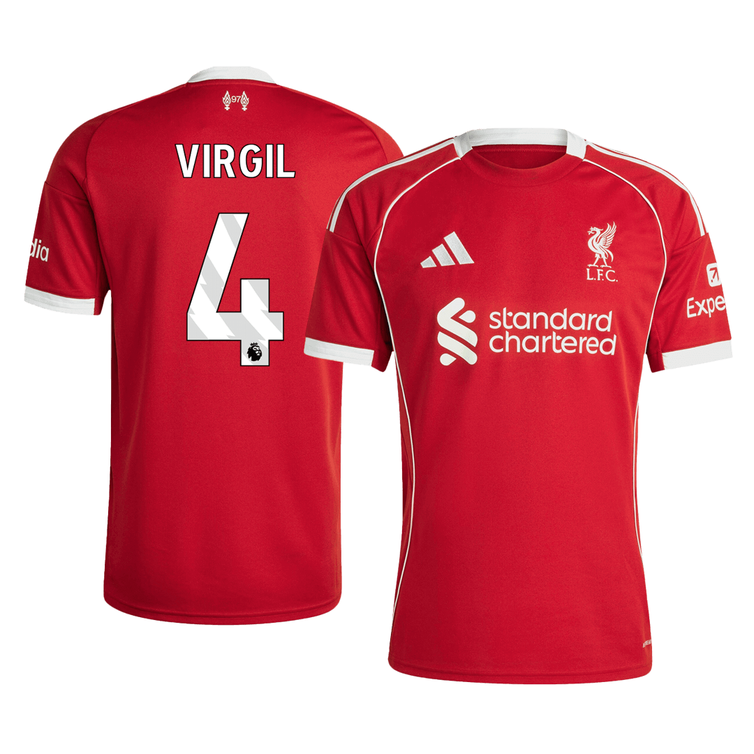 Liverpool Hjemmedrakt 2025/26 – VIRGIL #4