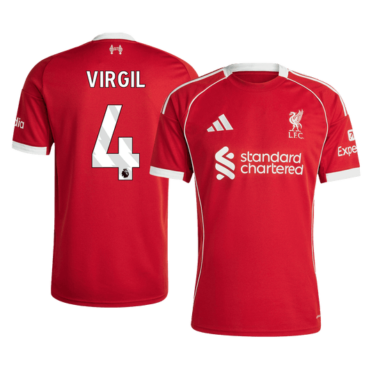 Liverpool Hjemmedrakt 2025/26 – VIRGIL #4