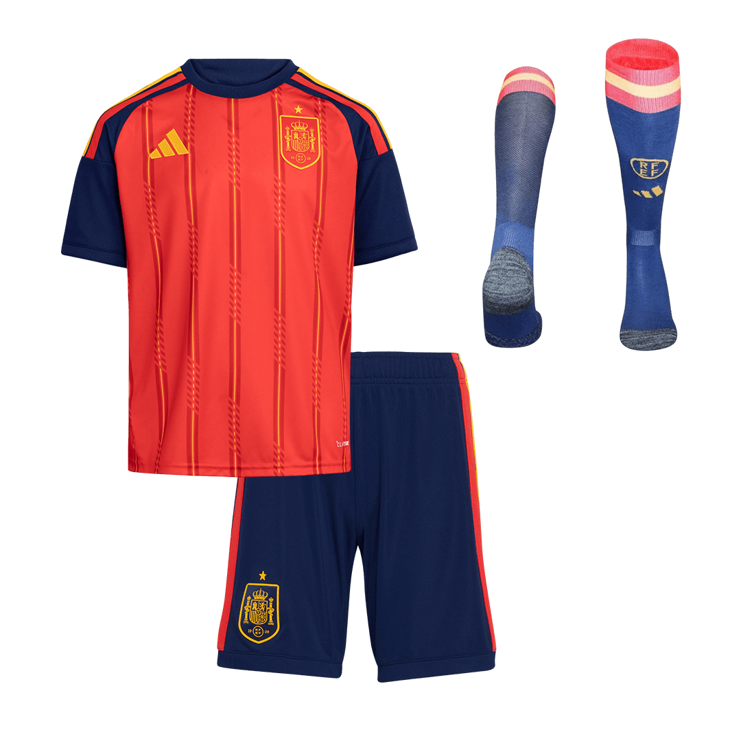 Spania Hjemmedraktsett Barn 3-deler VM 2026