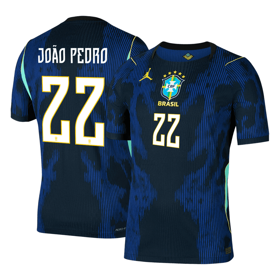 Brasil Bortedrakt VM 2026 – JOÃO PEDRO #22 (Spillerversjon)