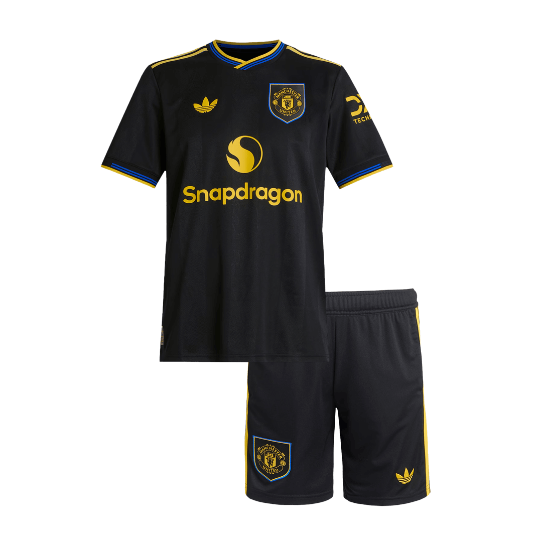 Manchester United Tredjedraktsett Barn 2025/26