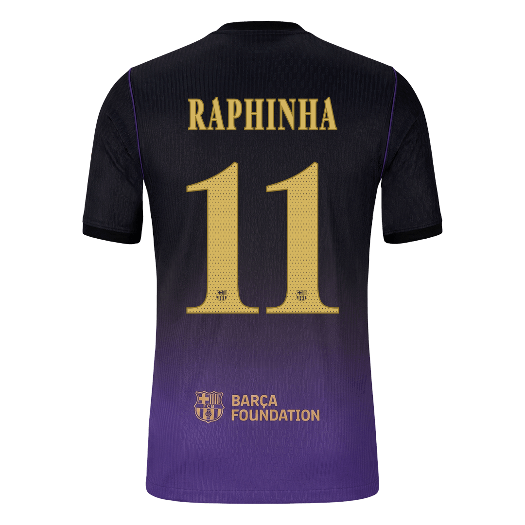 Barcelona Bortedrakt 2026/27 – RAPHINHA #11 – UCL (Spillerversjon)