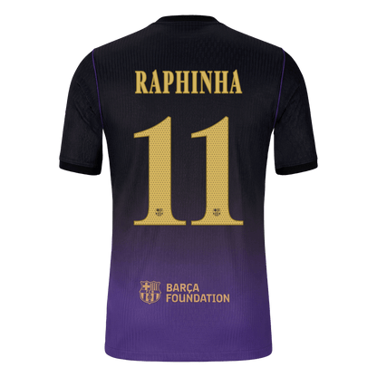 Barcelona Bortedrakt 2026/27 – RAPHINHA #11 – UCL (Spillerversjon)