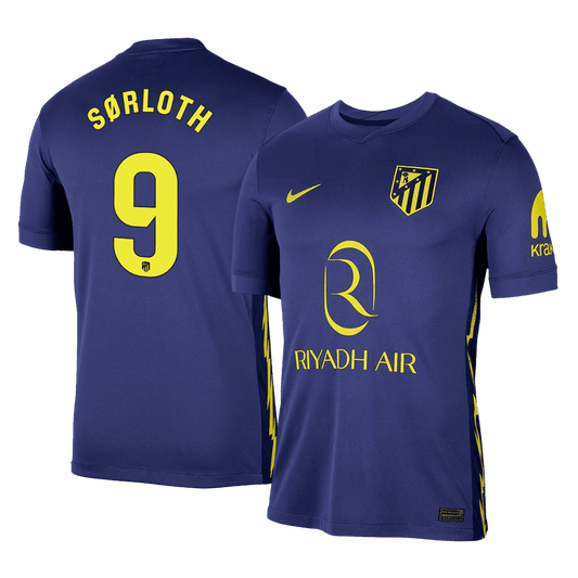 Atletico Madrid Bortedrakt 2025/26 – SØRLOTH #9