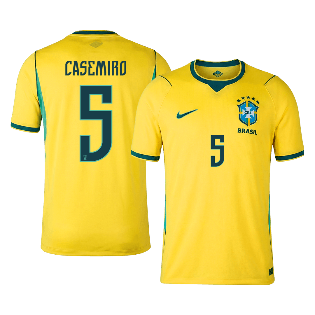 Brasil Hjemmedrakt VM 2026 – CASEMIRO #5