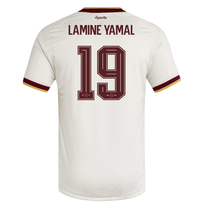 Spania Bortedrakt 2026 – LAMINE YAMAL #19 (Spillerversjon)