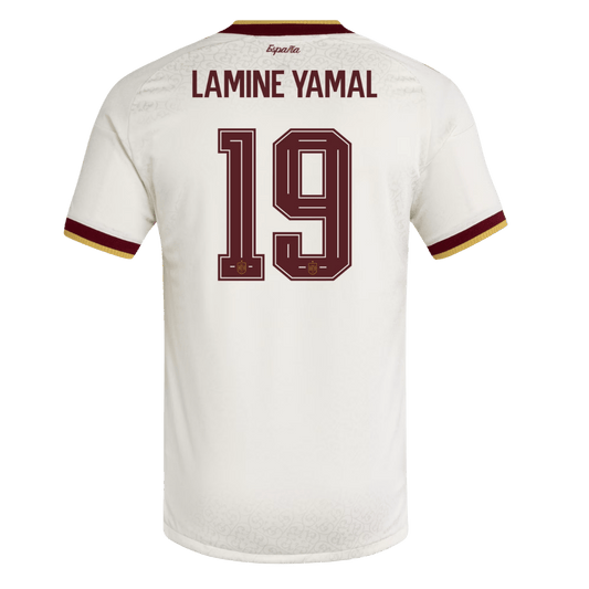Spania Bortedrakt 2026 – LAMINE YAMAL #19 (Spillerversjon)