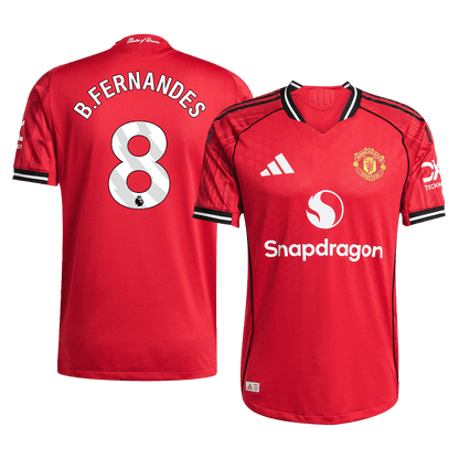 Manchester United Hjemmedrakt 2025/26 – B.FERNANDES #8 (Spillerversjon)