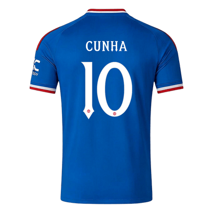 Manchester United Bortedrakt 2026/27 – CUNHA #10 – UCL