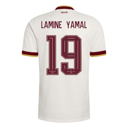 [Champion Edition] Spania Bortedrakt VM 2026 – LAMINE YAMAL #19 (Spillerversjon)