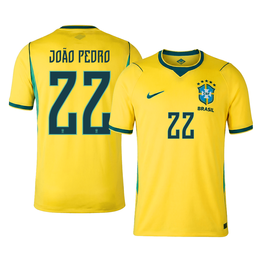 Brasil Hjemmedrakt VM 2026 – JOÃO PEDRO #22