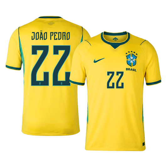 Brasil Hjemmedrakt VM 2026 – JOÃO PEDRO #22