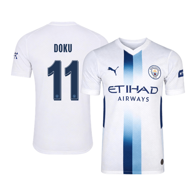 Manchester City Tredjedrakt 2026/27 – DOKU #11 – UCL (Spillerversjon)