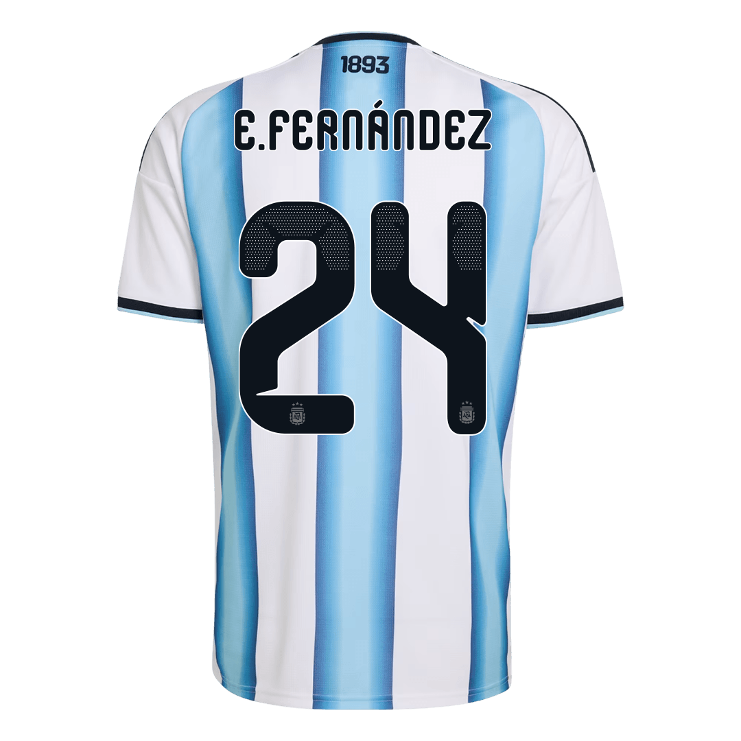 Argentina Hjemmedrakt VM 2026 – E. FERNÁNDEZ #24 [PREMIUM] – bilde 10