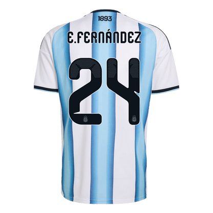 Argentina Hjemmedrakt VM 2026 – E. FERNÁNDEZ #24 [PREMIUM] – bilde 10
