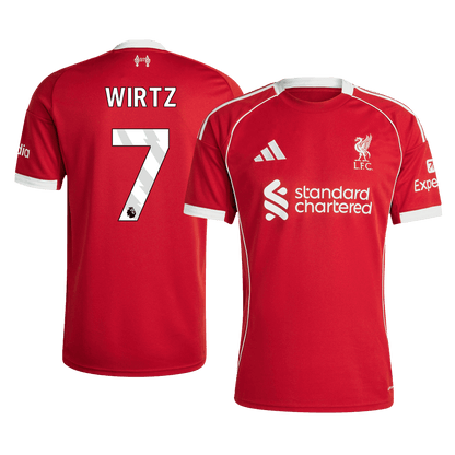 Liverpool Hjemmedrakt 2025/26 – WIRTZ #7