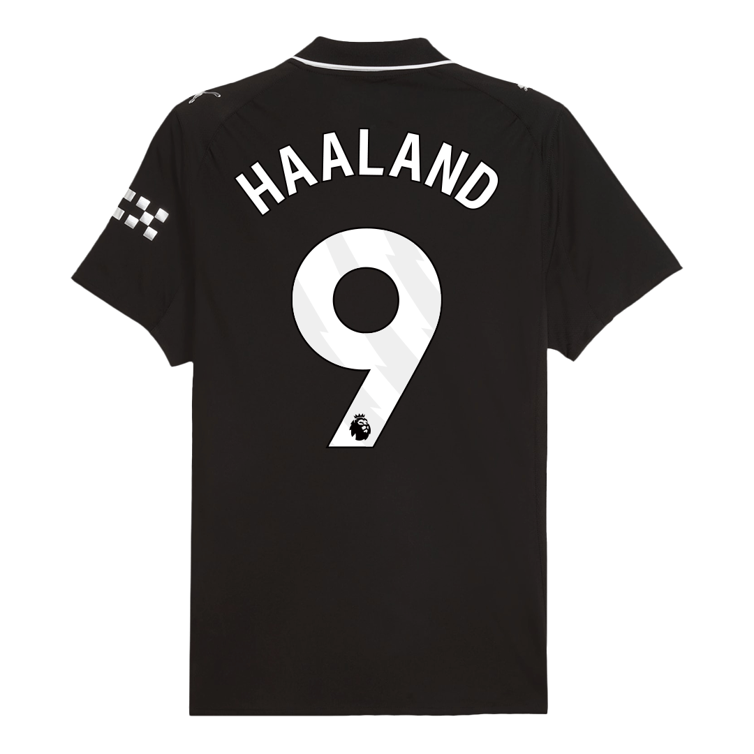 Manchester City Bortedrakt 2025/26 – HAALAND #9 (Spillerversjon) – bilde 4