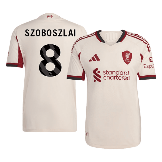 Liverpool Bortedrakt 2025/26 – SZOBOSZLAI #8 (Spillerversjon)