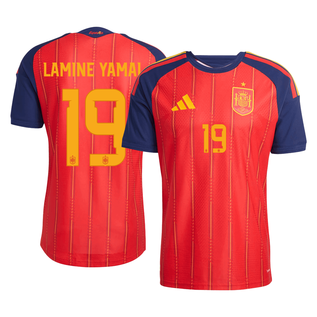 Spania Hjemmedrakt VM 2026 – LAMINE YAMAL #19 (Spillerversjon)