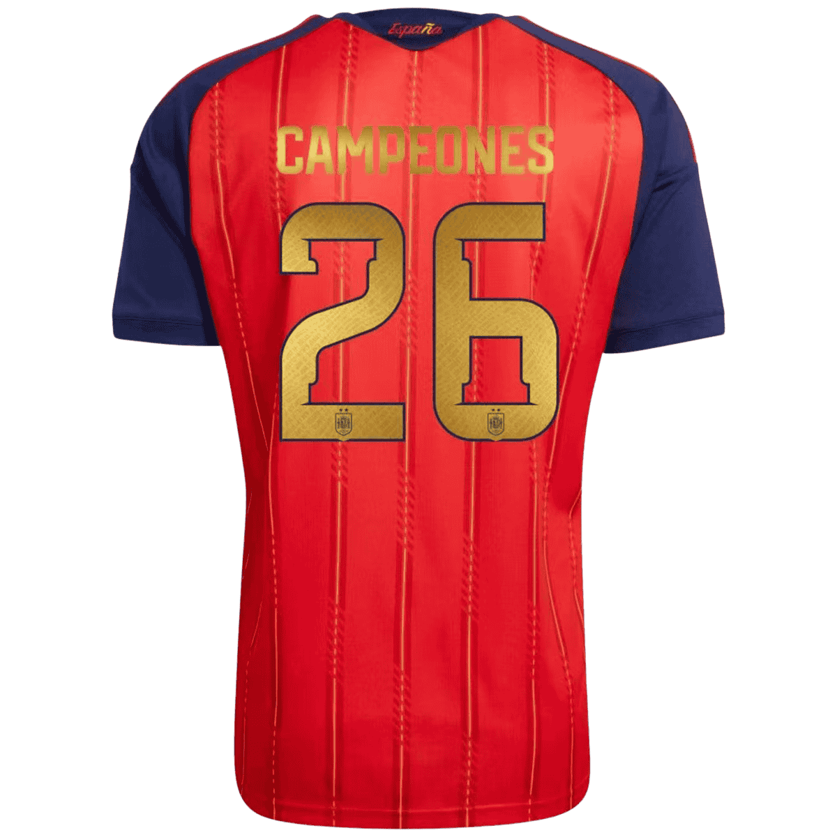 Spania Hjemmedrakt VM 2026 – CAMPEONES #26
