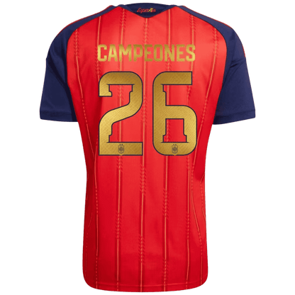 Spania Hjemmedrakt VM 2026 – CAMPEONES #26