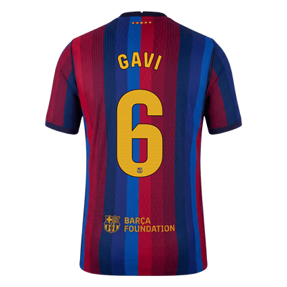 Barcelona Hjemmedrakt 2026/27 – GAVI #6 (Spillerversjon)