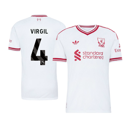 Liverpool Bortedrakt 2026/27 – VIRGIL #4 (Spillerversjon)