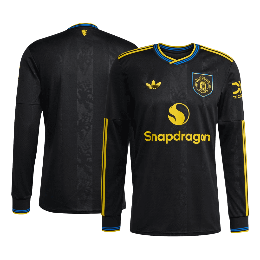 Manchester United Langermet Tredjedrakt 2025/26 – bilde 9