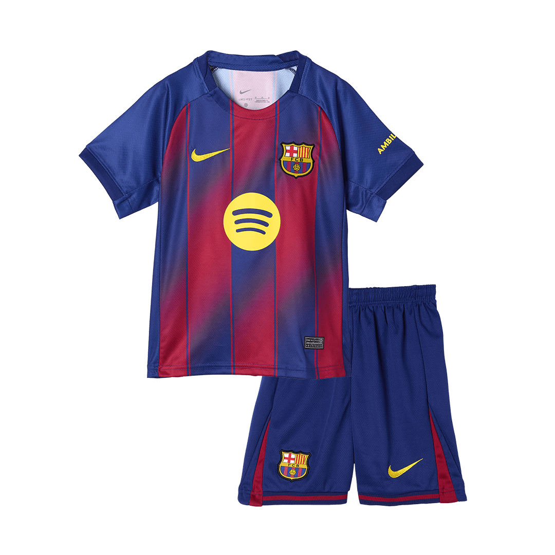 Barcelona Hjemmedraktsett Barn 2025/26 – bilde 15