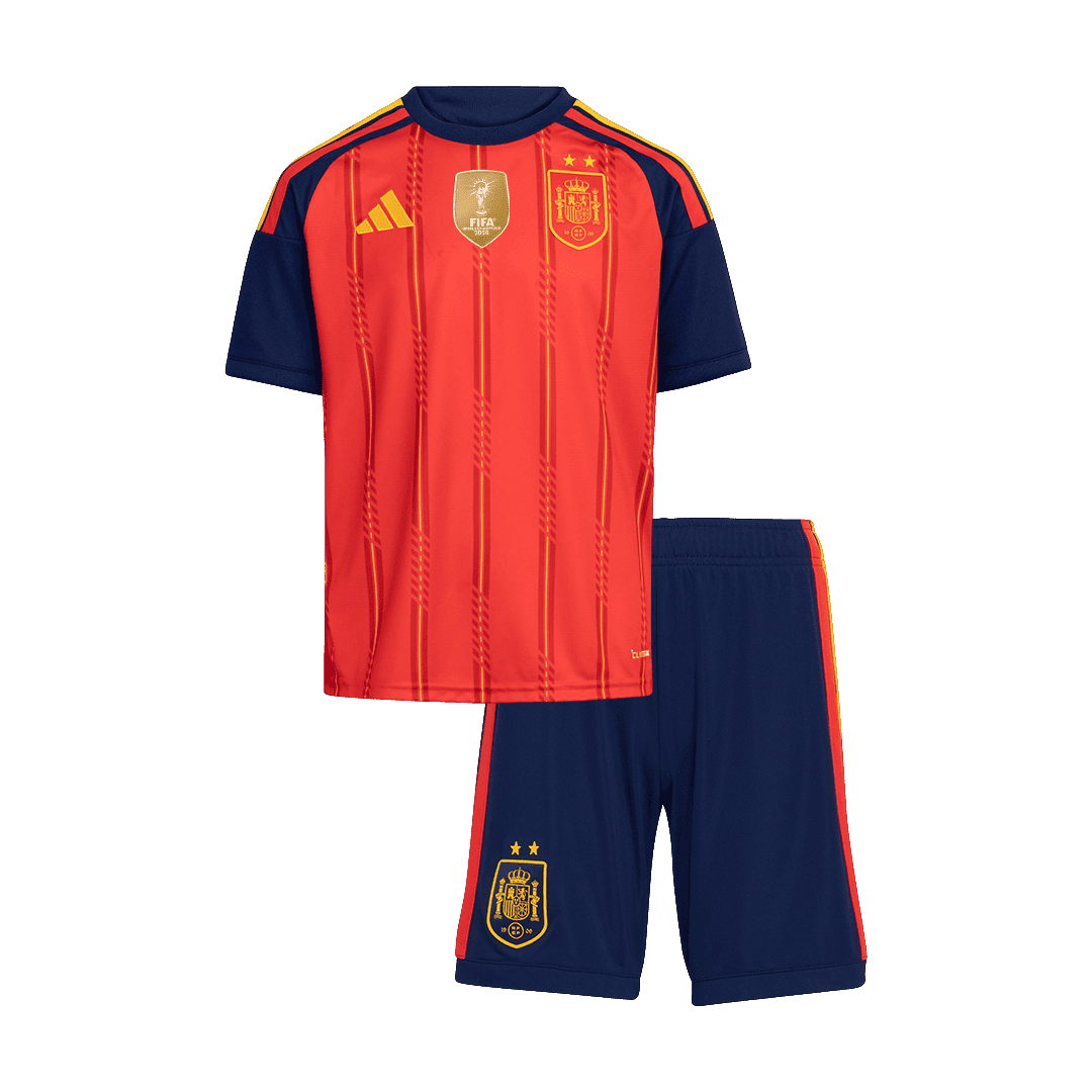 [Champion Edition] Spania Hjemmedraktsett Barn VM 2026