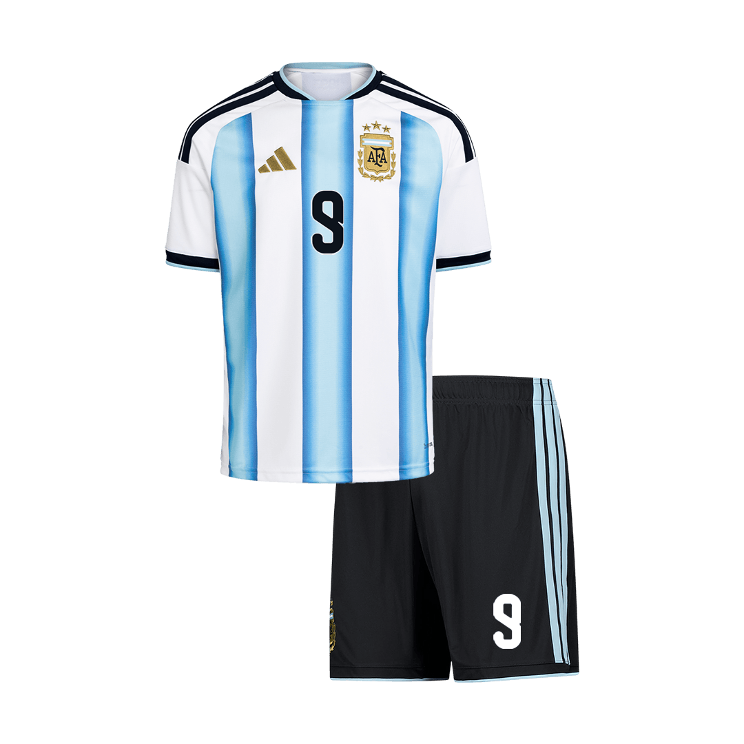 Argentina Hjemmedraktsett Barn VM 2026 – J.ÁLVAREZ #9 [PREMIUM] – bilde 10