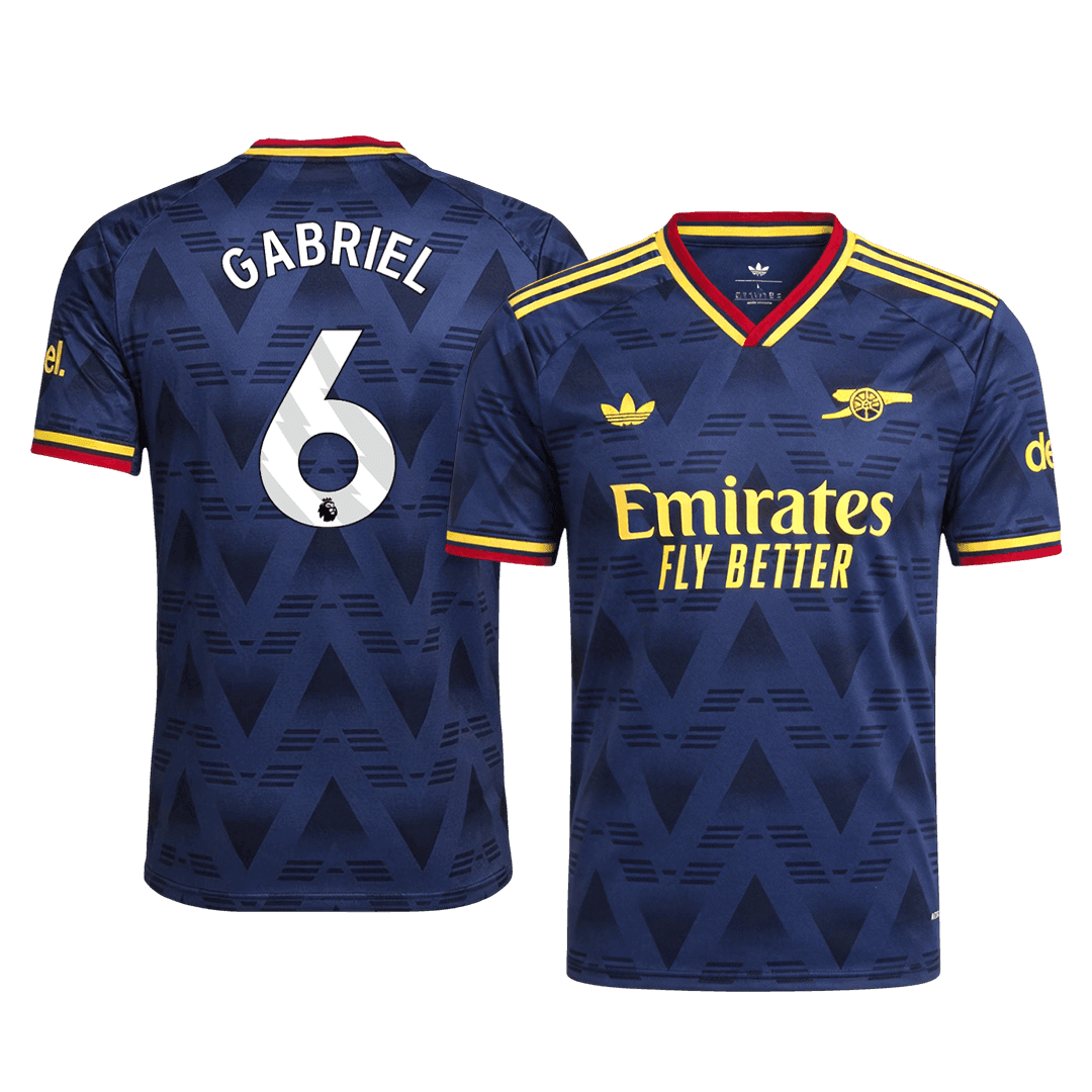 Arsenal Bortedrakt 2026/27 – GABRIEL #6 (Spillerversjon)