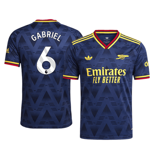 Arsenal Bortedrakt 2026/27 – GABRIEL #6 (Spillerversjon)