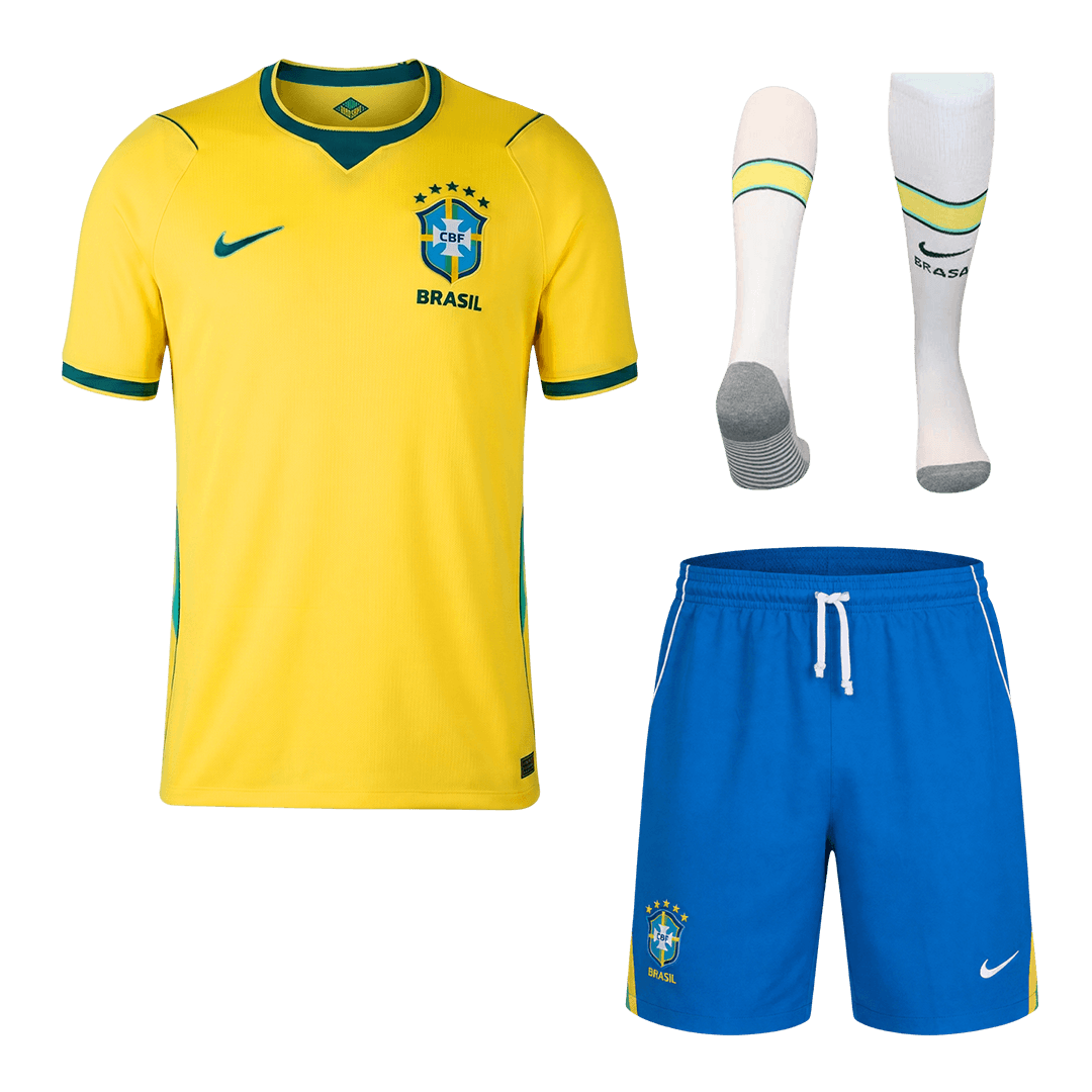Brasil Hjemmedraktsett 3-deler VM 2026