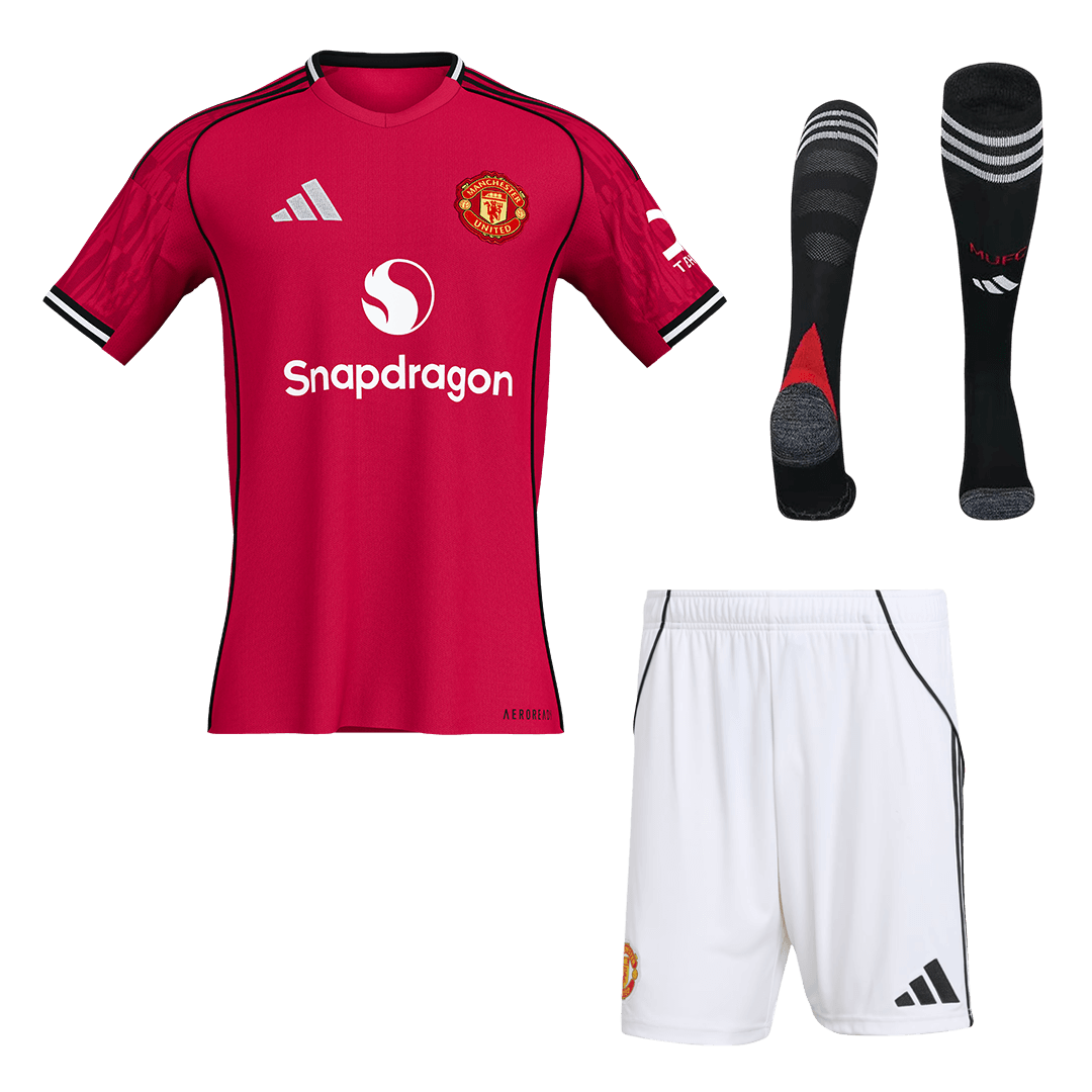 Manchester United Hjemmedraktsett 3-deler 2025/26